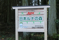 Nippon Luna, Inc. forest Activities