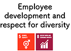 Employee development and respect for diversity