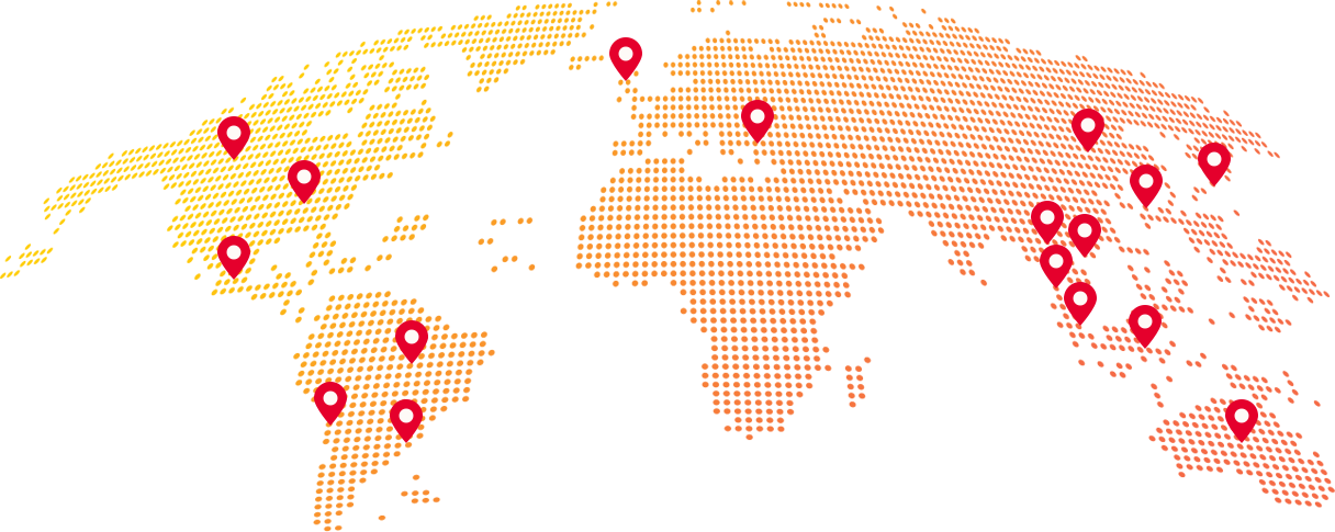 Worldwide locations