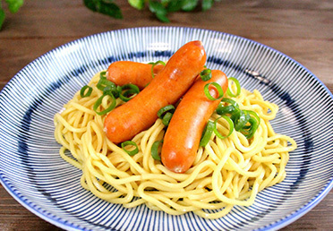 レンチンだけで シャウエッセン簡単油そば 作り方 中 韓風 麺類 パスタ以外 レシピ 日本ハム