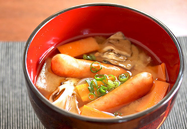 シャウとスキルの変わり味噌汁 作り方 和食 スープ 汁物 レシピ 日本ハム