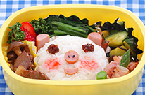 写真：デコ弁＆キャラ弁