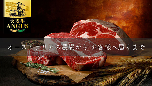 【大麦牛ANGUS】オーストラリアの農場から お客様へ届くまで