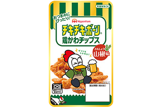 チキチキボーン® 鶏かわチップス山椒味