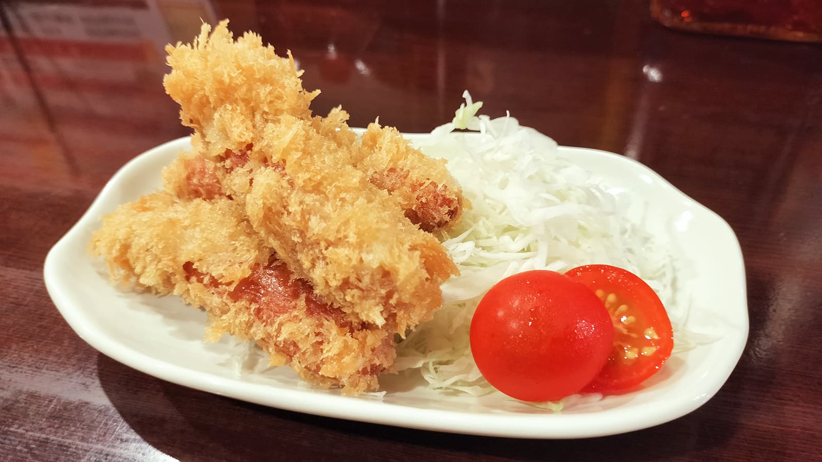 シャウエッセン炭火で焼いたら美味かった